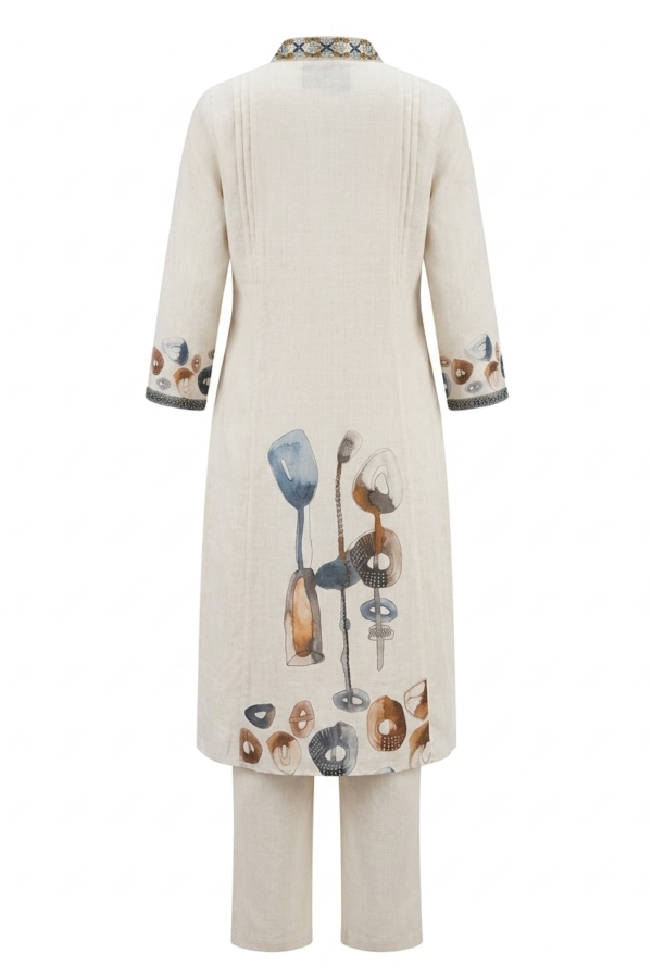 Printed Kurta With Matching Pants