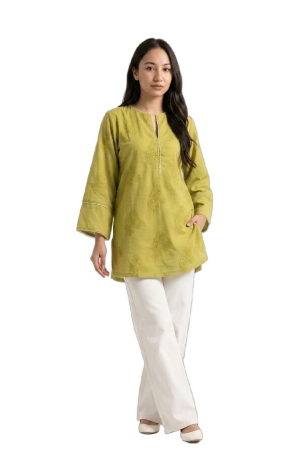Olive Green Tunic Kurta