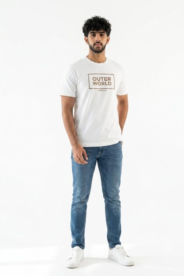 White Graphic T-Shirt