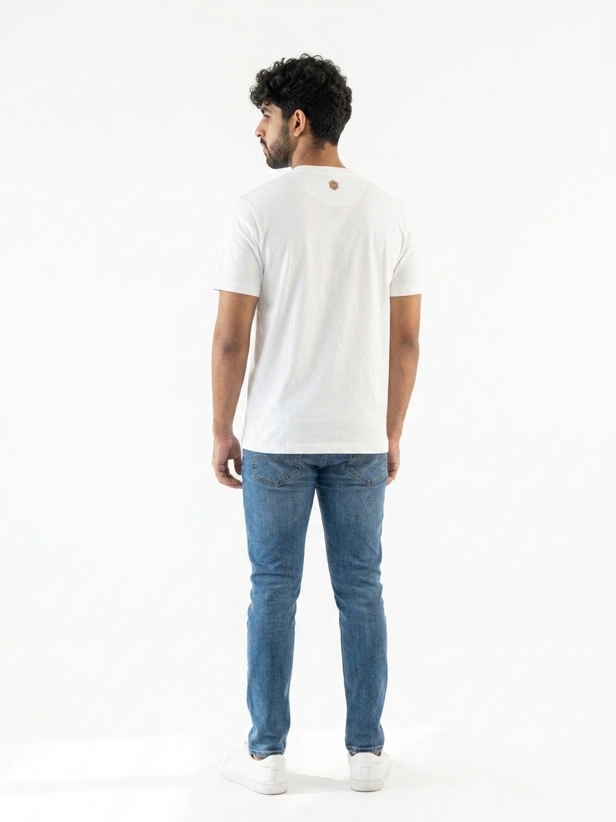 White Graphic T-Shirt - Image 5