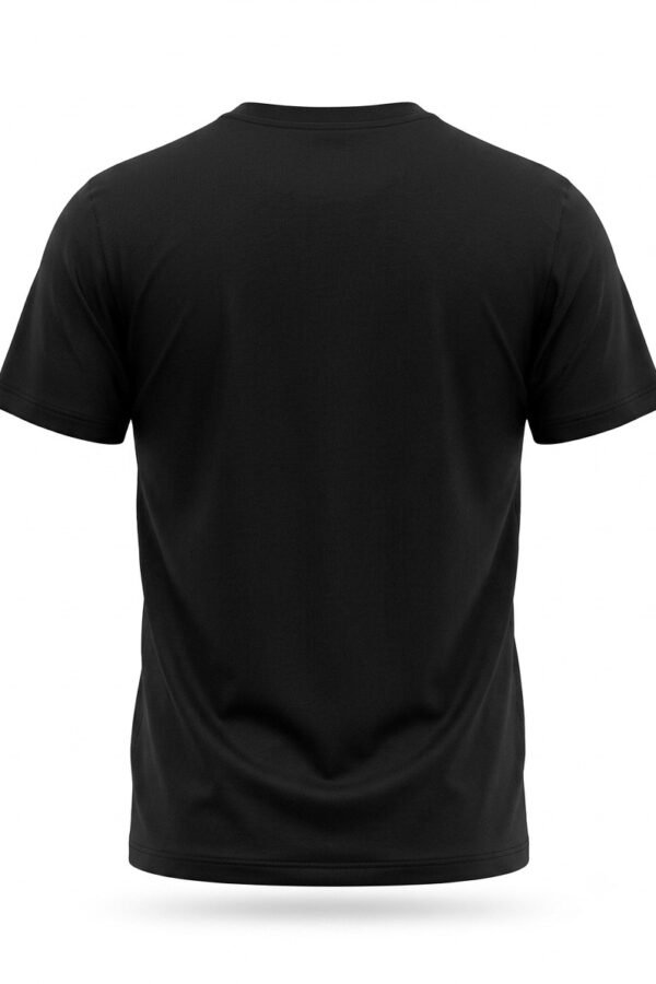 Men's Black Graphic T-Shirt