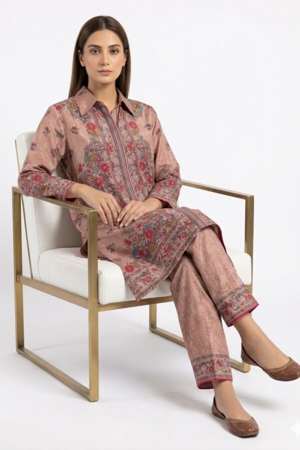 Dusty Beige Kurta Set