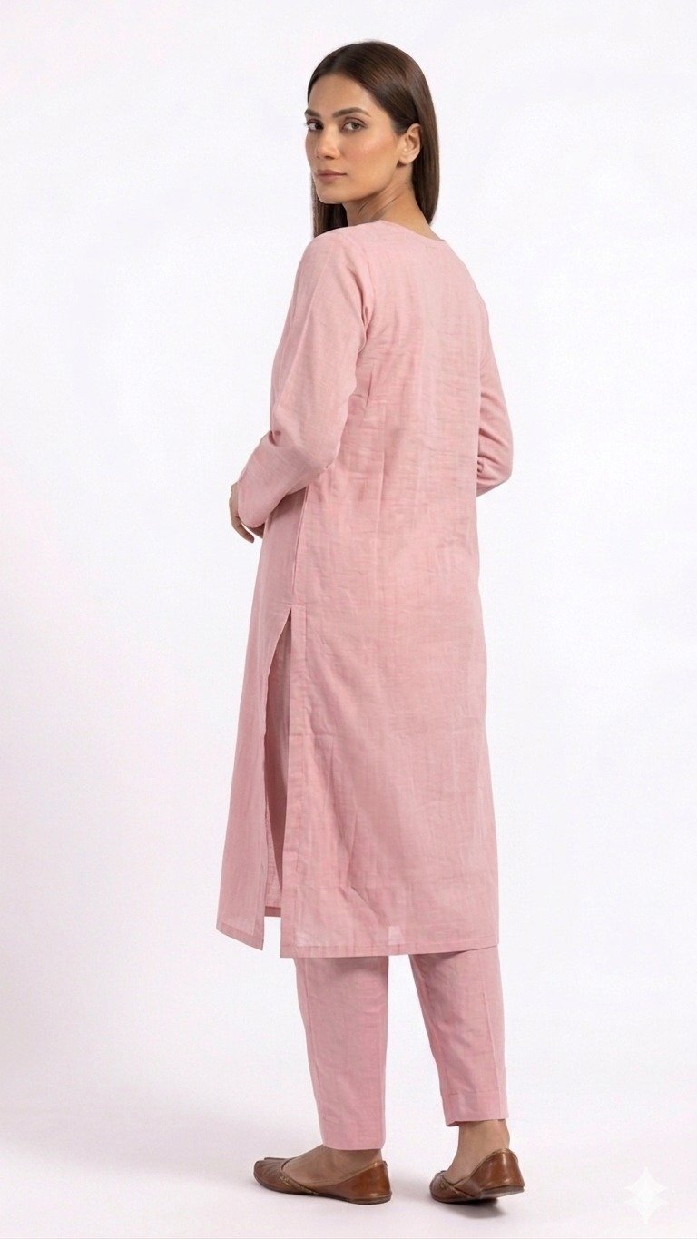Women's Dusty Rose Floral 3-Piece Set - Image 2