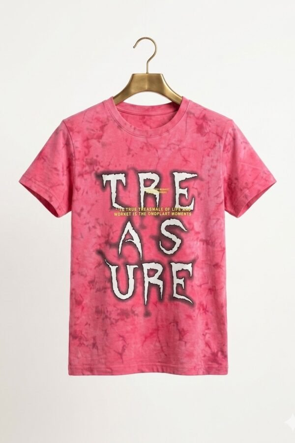 Women's Hot Pink Tie-Dye 