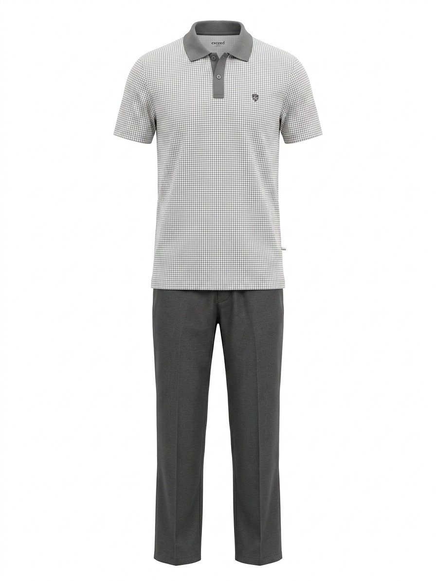 Men's White Trouser Set - Image 2