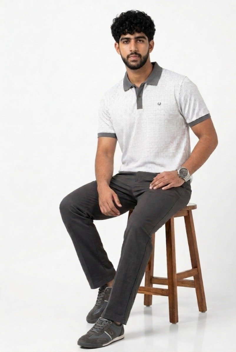 Men's White Trouser Set - Image 5