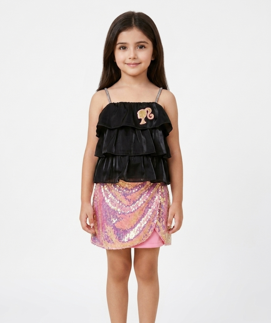 Barbie Sequined Party Set