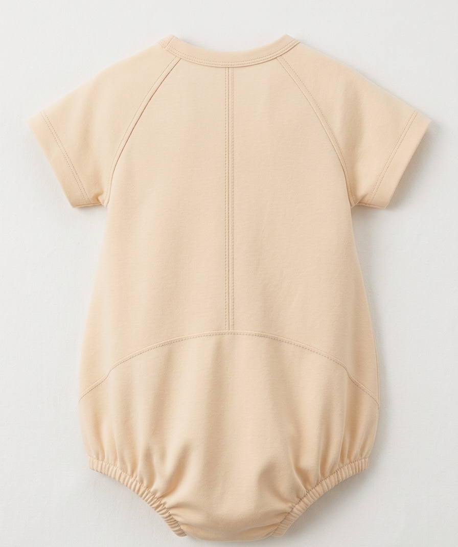 Newborn Printed Romper Set - Image 3