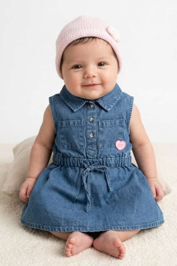 Baby Girls Denim Dress