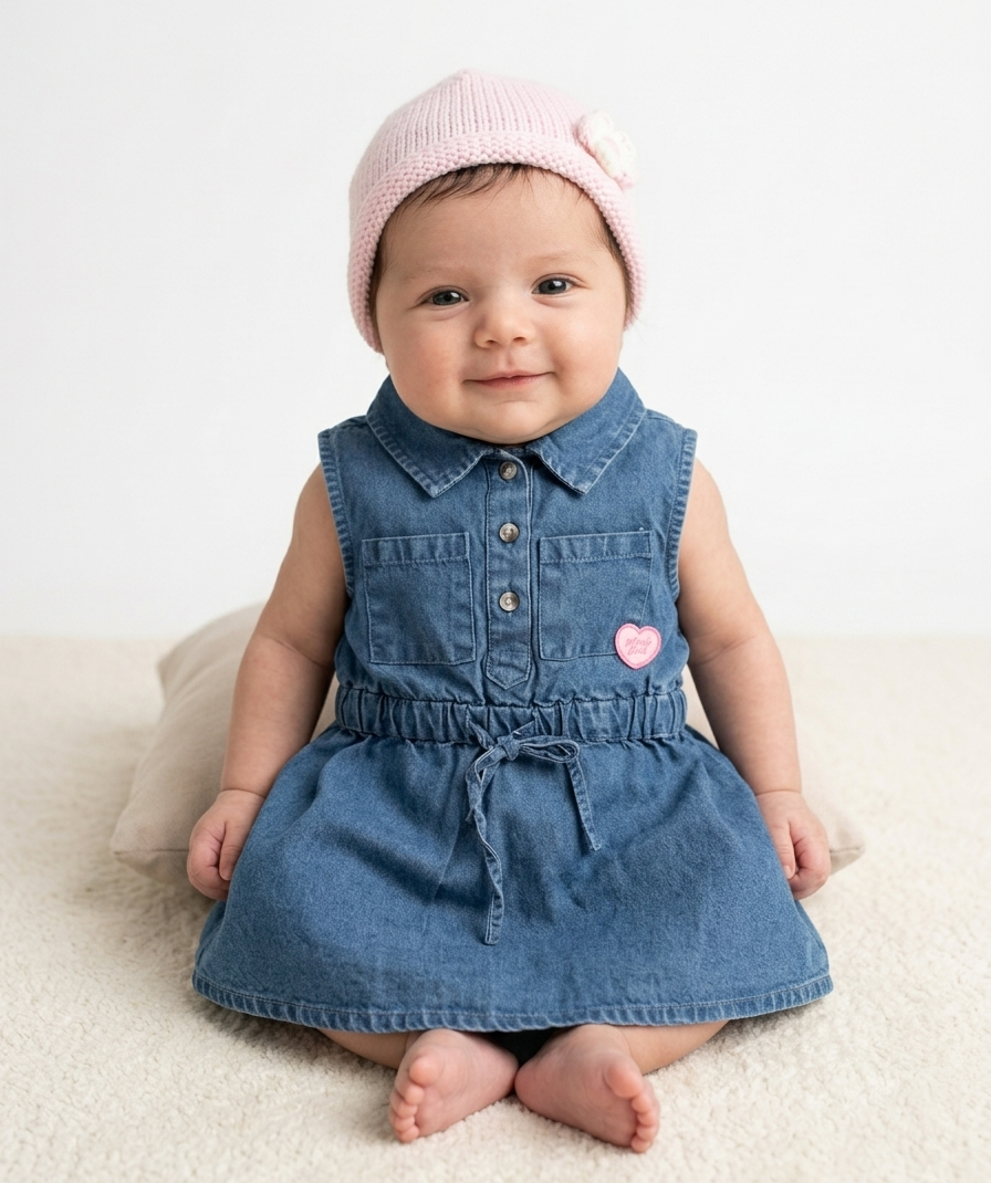 Baby Girls Denim Dress