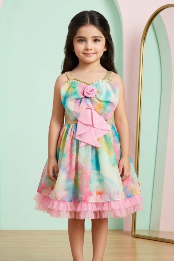 Floral Pastel Party Frock