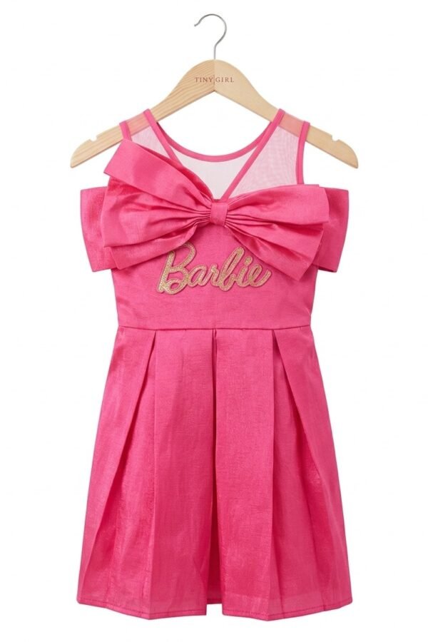 Pink Shimmer Barbie Party Frock