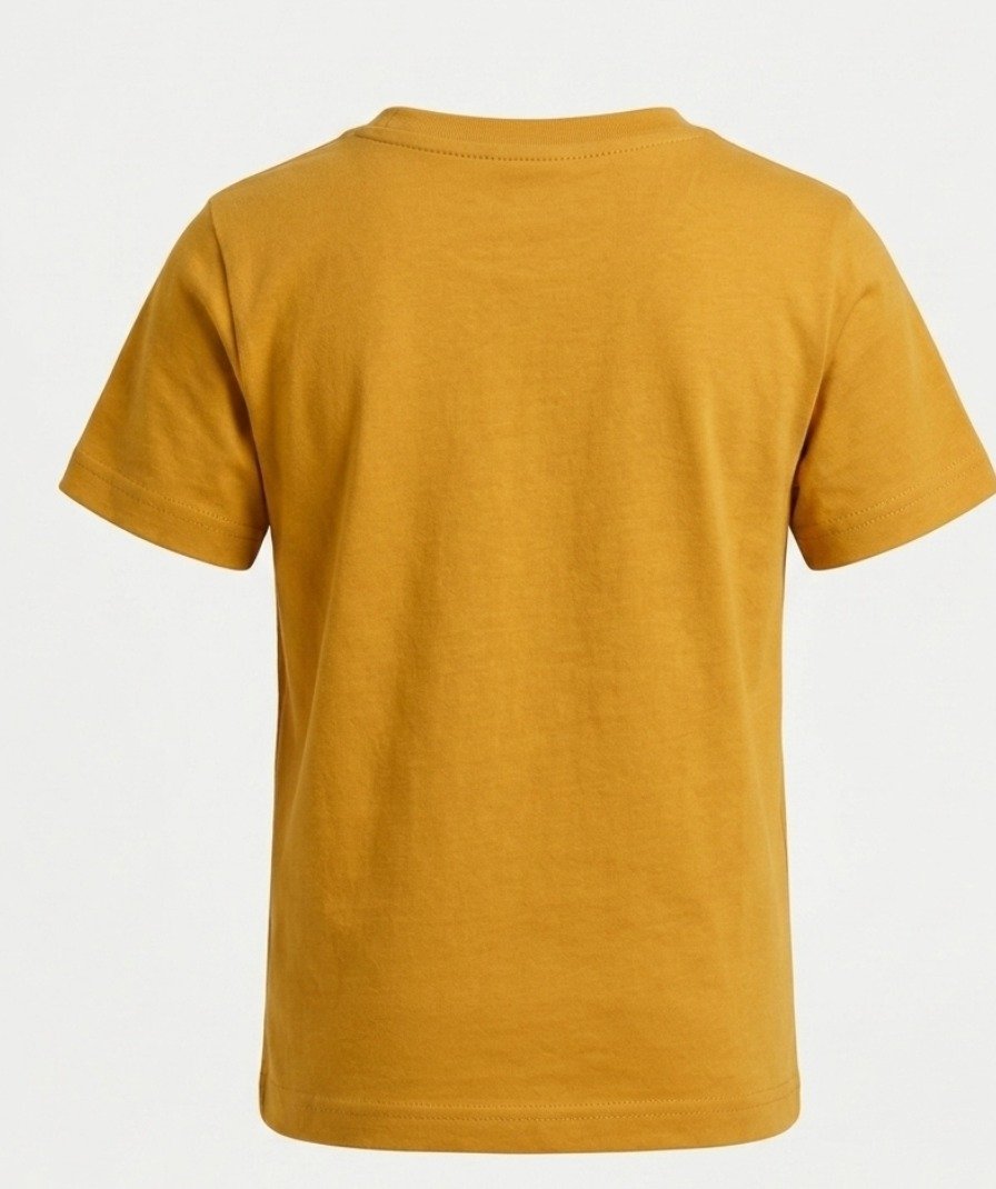 Boys Mustard Graphic T-Shirt - Image 4