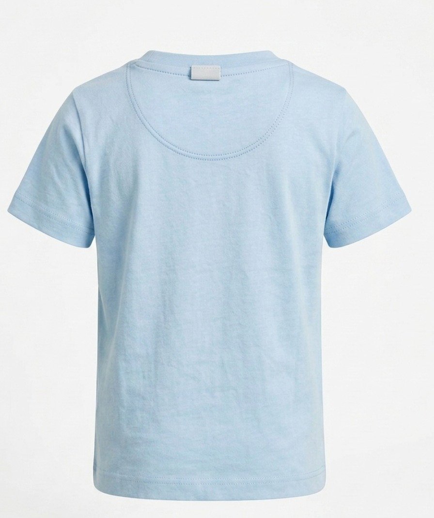 Boys Blue Graphic Shorts Set - Image 2