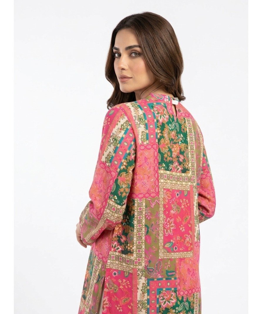 Pink Patchwork Tunic - Image 4