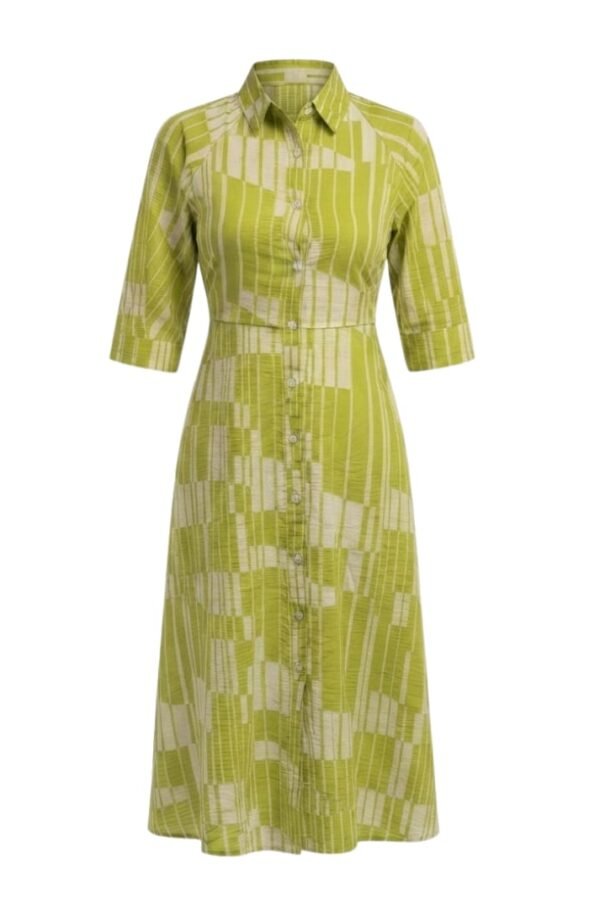 Women's Lime Green Midi Dress