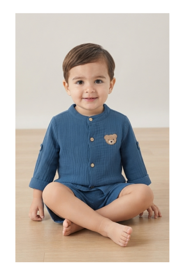 Co-ord Set with Bear Motif