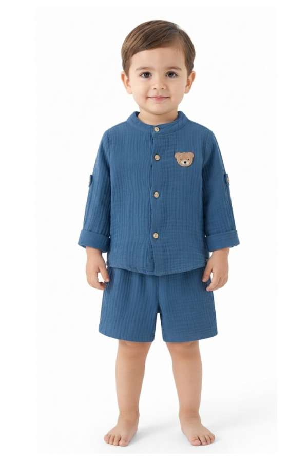 Co-ord Set with Bear Motif