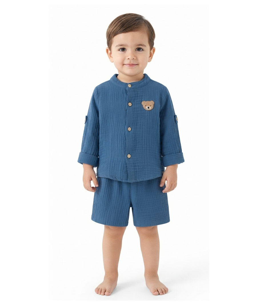 Co-ord Set with Bear Motif