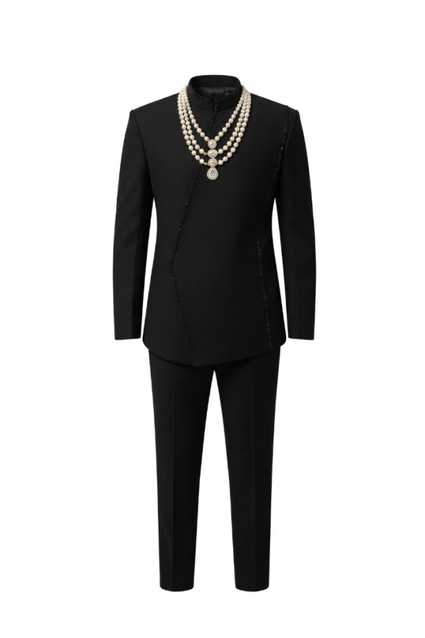 Jodhpuri Bandhgala Suit Set